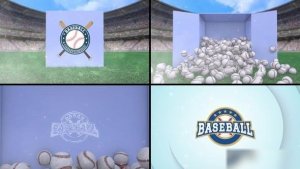 Videohive Baseball Logo Reveal 4 Logo Stings template preview