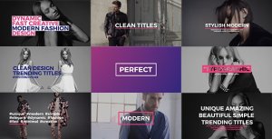 Videohive Dynamic Titles 20843925 Titles template preview