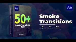 Videohive Smoke Transitions 52097310 Elements template preview