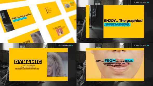 Videohive Titles Version 0.4 Titles template preview