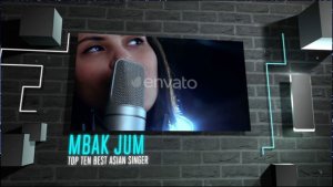 Night Promo Video Displays template preview