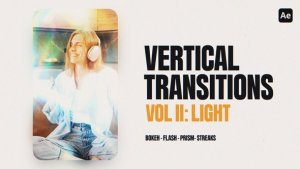 Vertical Flash Transitions Elements template preview