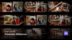 Videohive Photo Display - Cinematic Slideshow After Effects Project Files Video Displays template preview