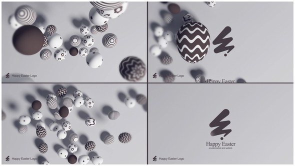 Videohive Happy Easter 0.3 56832207 Logo Stings template preview