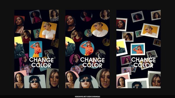 Videohive Fast Photo Stories Video Displays template preview