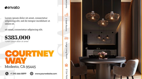 Videohive Minimal Real Estate Promo V.03 Product Promo template preview