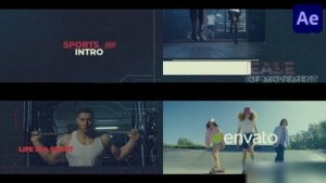 Videohive Sports Intro for After Effects Openers template preview