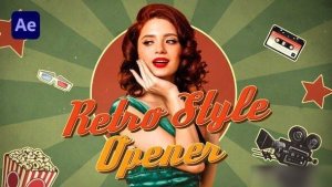 Videohive Youtube Vlog Intro | Retro Style Opener | Vintage Style Openers template preview