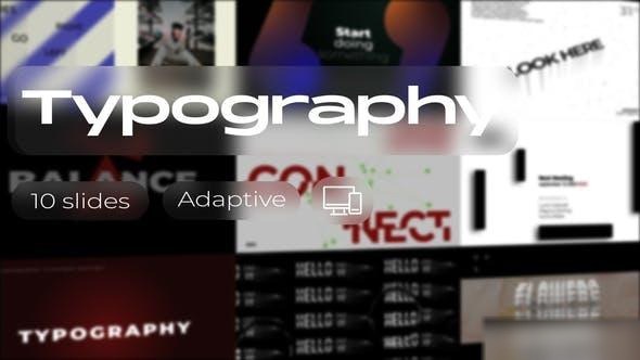 Videohive Typography 0.2 / Ae Titles template preview