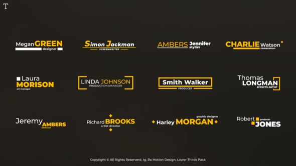 Videohive Lower Thirds 54414254 Elements template preview