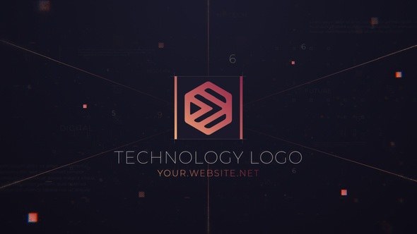 Videohive Tech Logo 2 Logo Stings template preview