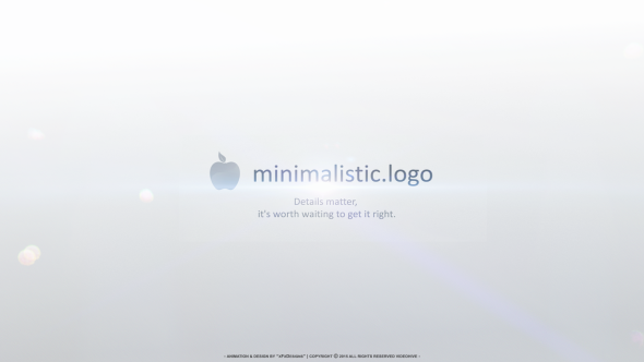 Corporate Slogan Image Logo Reveal Video Displays template preview