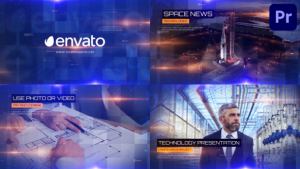Industrial Technology Presentation for Premiere Pro Premiere Pro template preview