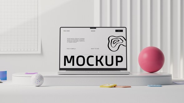 Videohive Laptop Mockup 55905705 Product Promo template preview