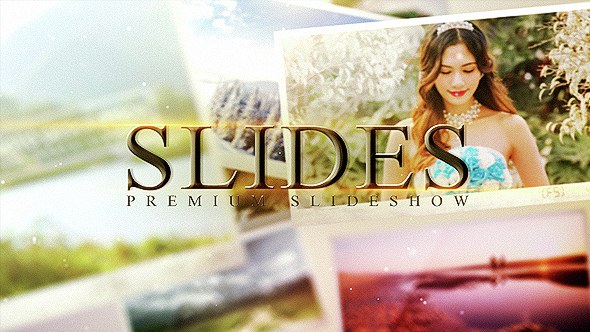 Slides Video Displays template preview