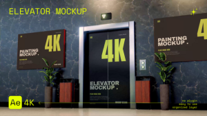 Videohive Elevator Mockup Broadcast-packages template preview
