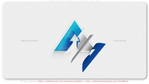 Videohive White Elegant Logo Intro Logo Stings template preview