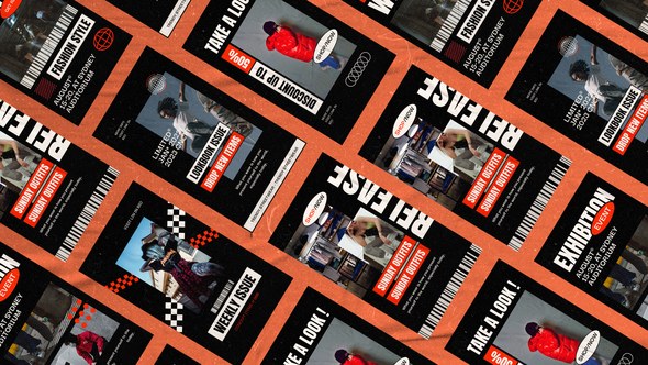Videohive Beater Streetwear Stories Product Promo template preview