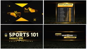 Sports Broadcast 4k Video Displays template preview