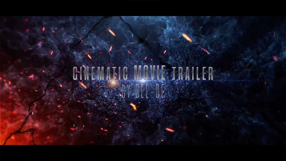 Videohive Cinematic movie action trailer Titles template preview