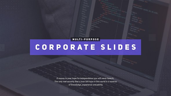 Videohive Minimal Corporate Slideshow 20634173 Openers template preview