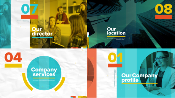 Videohive Corporate Opener Presentation Openers template preview