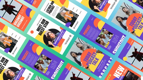 Videohive Postcard Connect Friend Instagram Reel Product Promo template preview