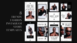 Videohive Fashion Trendy Instagram Story Product Promo template preview