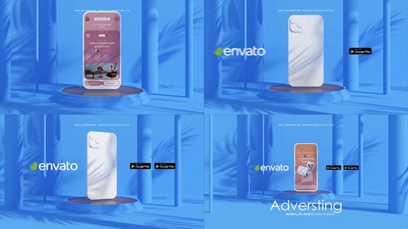 Videohive Short Advertising Mockup Ver 0.5 Logo Stings template preview