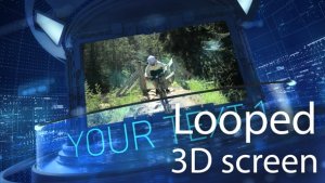 3D Carousel Looped Video Displays template preview