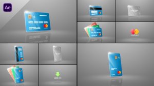 Videohive Credit Card Mockup 59445951 Product Promo template preview