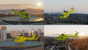 Videohive 3D Helicopter Mockup Animation Product Promo template preview