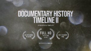 Videohive Documentary History Timeline 2 Video Displays template preview
