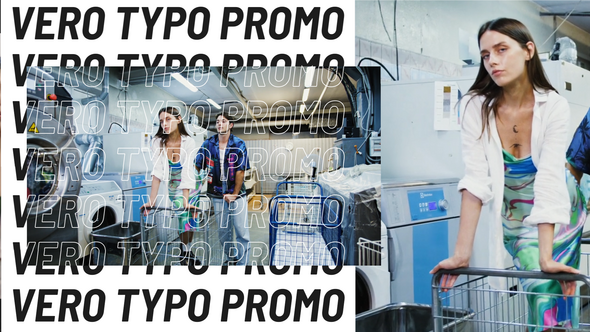 Videohive Vero - Typo Promo Openers template preview
