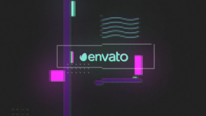 Videohive Glitch Game logo Logo Stings template preview