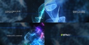 Abstract Colorfull Opener Video Displays template preview