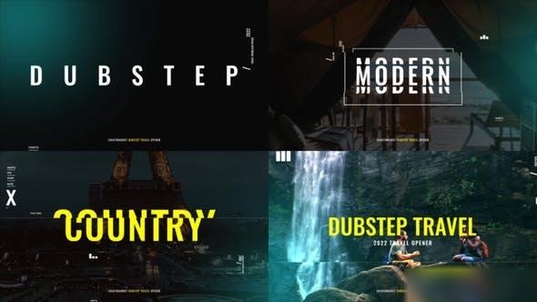 Videohive Dynamic Travel Promo Openers template preview