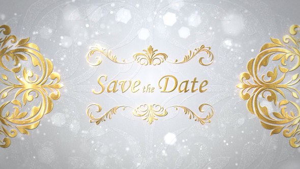 Videohive Luxury Royal Wedding Titles Titles template preview