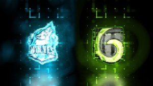 Videohive Glow Glitchy Logo Reveal Logo Stings template preview