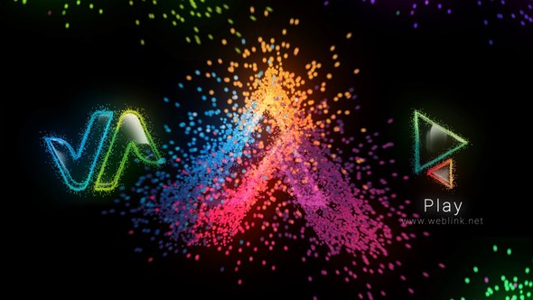 Videohive Particles Logo 2 Logo Stings template preview