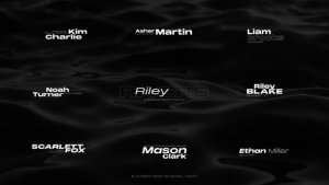 Videohive Clean Lower Thirds _AE Elements template preview