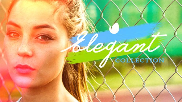 Feminine Titles Video Displays template preview
