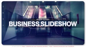 Videohive High-Level Business Slideshow Video Displays template preview