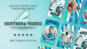 Videohive Vertical Educational Medical Instagram Reel Video Displays template preview