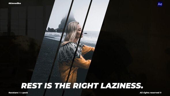 Videohive Avatar Titles / AE Titles template preview