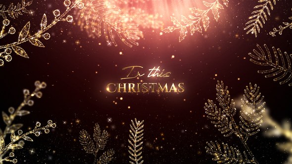 Videohive Christmas Greetings 42303905 Titles template preview