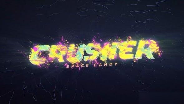 Videohive Space Crash Opener Openers template preview