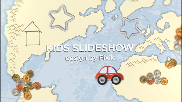 Videohive Kids Slideshow II Video Displays template preview