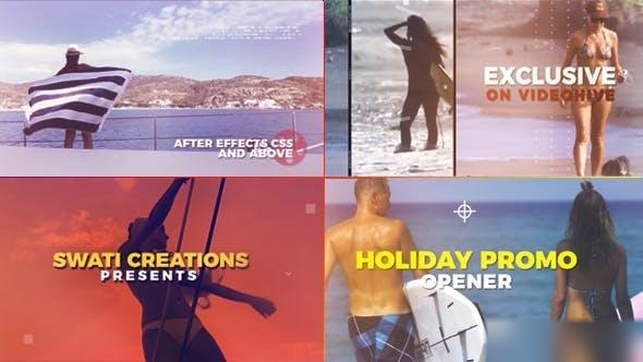 Videohive Holiday Promo Openers template preview