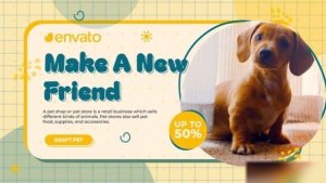 Videohive Adopt Pet Pet Sale Promo Openers template preview